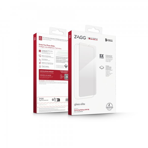 ZAGG InvisibleShield Samsung Galaxy A34 5G Skärmskydd Glass Elite