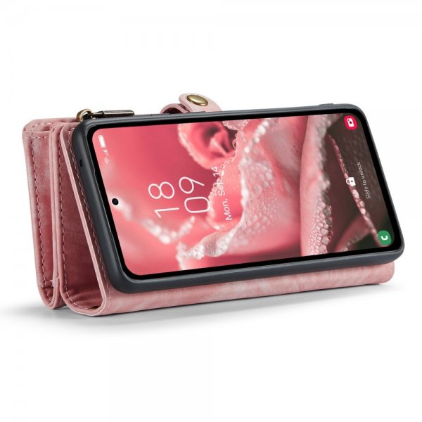 CaseMe Samsung Galaxy A35 Fodral 008 Series Löstagbart Skal Rosa