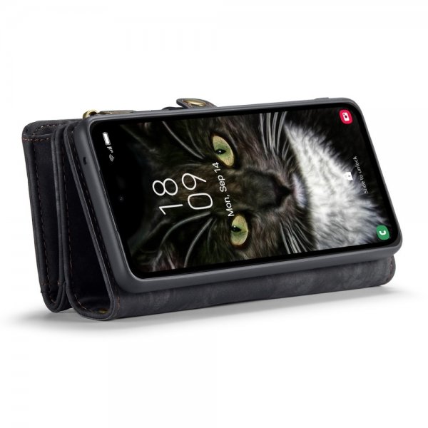 CaseMe Samsung Galaxy A35 Fodral 008 Series Löstagbart Skal Svart