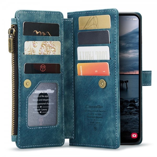 CaseMe Samsung Galaxy A35 Fodral C30 Series Blå