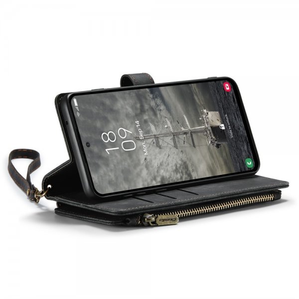 CaseMe Samsung Galaxy A35 Fodral C30 Series Svart
