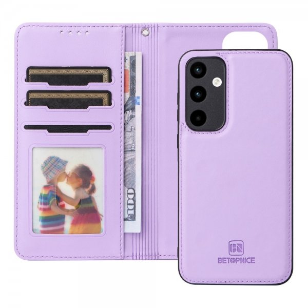 Betopnice Samsung Galaxy A35 Fodral med Löstagbart Skal 005 Lila