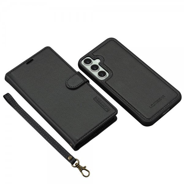 Lc.Imeeke Samsung Galaxy A35 Fodral med Löstagbart Skal L2 Series MagSafe Svart