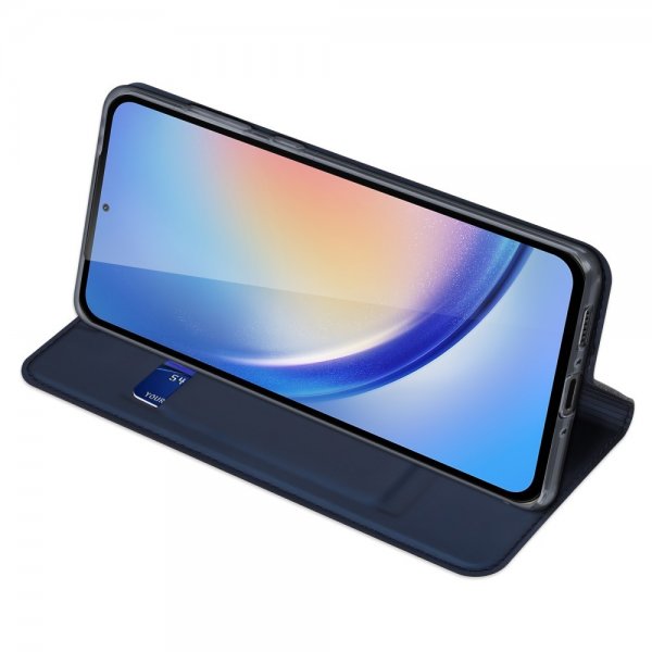 Dux Ducis Samsung Galaxy A35 Fodral Skin Pro Series Blå
