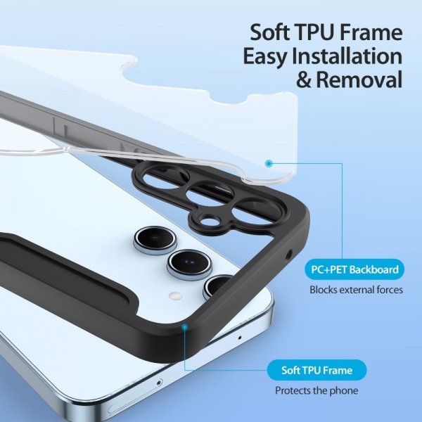 Dux Ducis Samsung Galaxy A35 Fodral Skin X Pro Series Svart