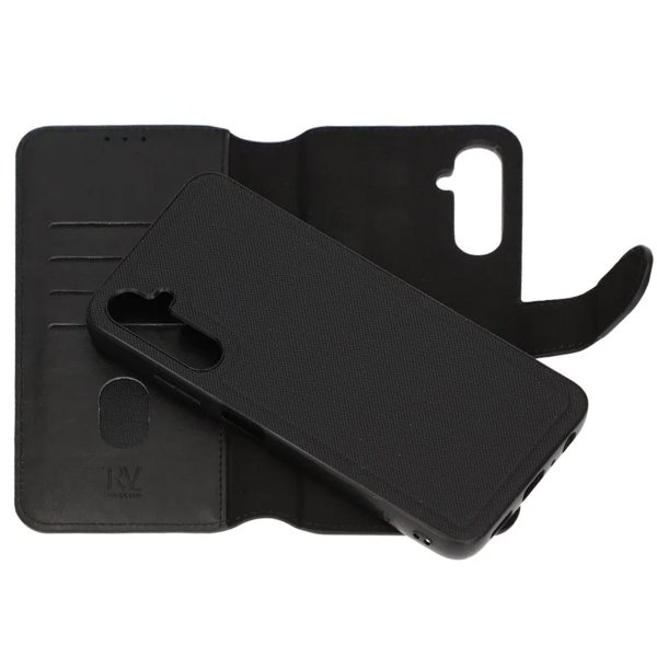 Rvelon Samsung Galaxy A35 Fodral Magnetiskt Avtagbart Skal Svart