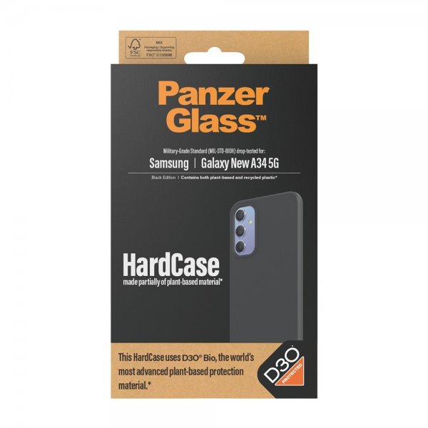 PanzerGlass Samsung Galaxy A35 Skal HardCase D3O Svart
