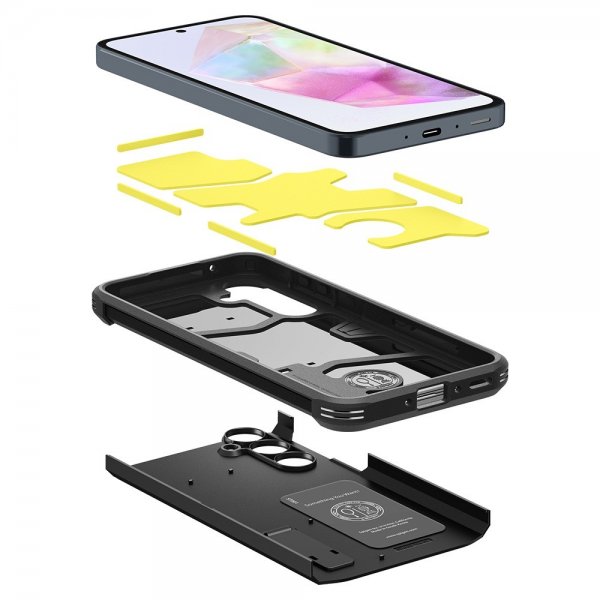 Spigen Samsung Galaxy A35 Skal Tough Armor Svart