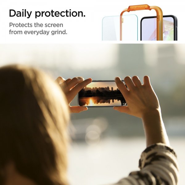 Spigen Samsung Galaxy A35 Skärmskydd GLAS.tR ALIGNmaster 2-pack