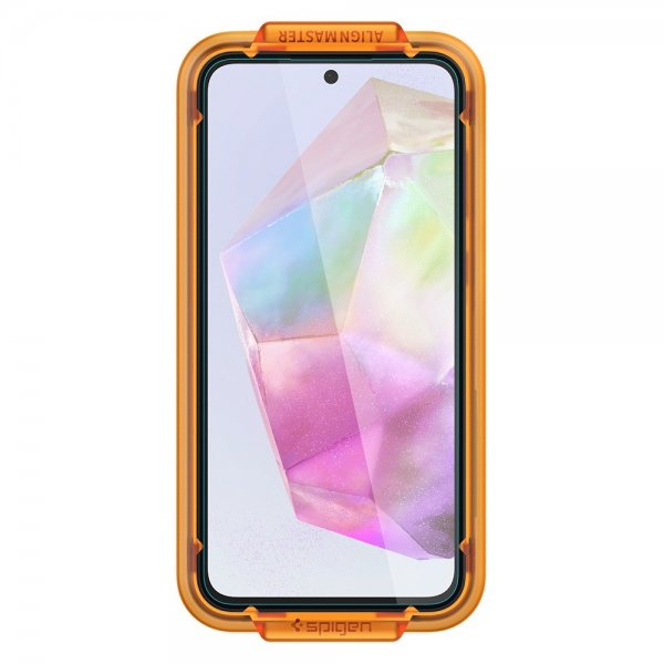 Spigen Samsung Galaxy A35 Skärmskydd GLAS.tR ALIGNmaster 2-pack