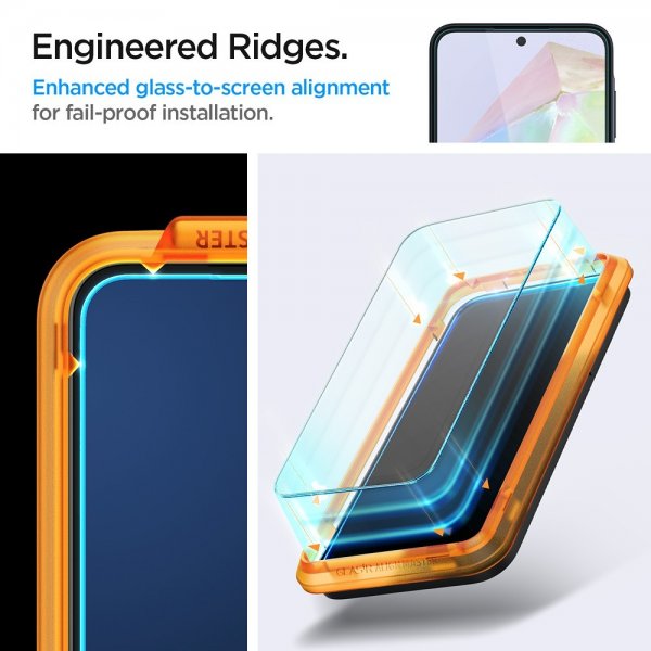 Spigen Samsung Galaxy A35 Skärmskydd GLAS.tR ALIGNmaster 2-pack