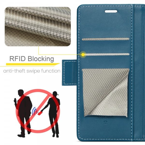 CaseMe Samsung Galaxy A36 Fodral 023 Series Blå