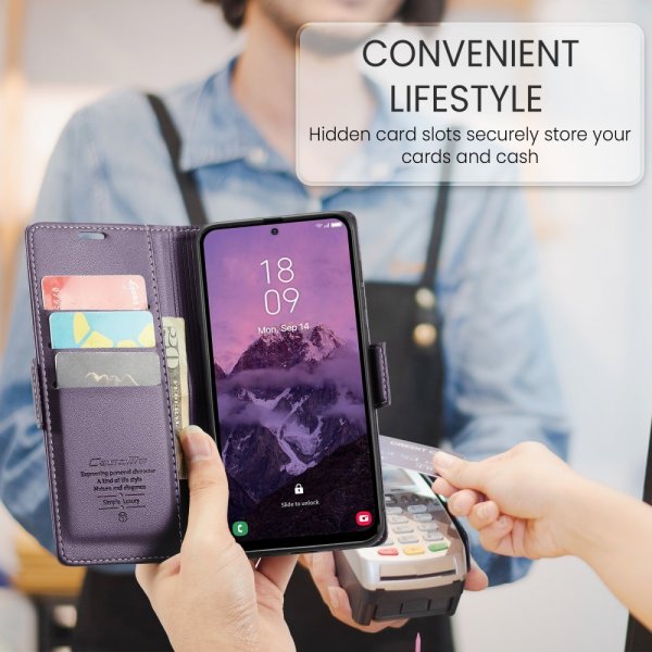 CaseMe Samsung Galaxy A36 Fodral 023 Series Lila