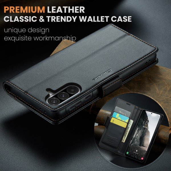CaseMe Samsung Galaxy A36 Fodral 023 Series Svart