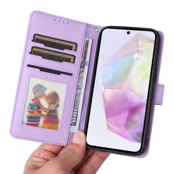 Betopnice Samsung Galaxy A36 Fodral med Löstagbart Skal 005 Lila