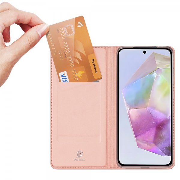 Dux Ducis Samsung Galaxy A36/Galaxy A56 Fodral Skin Pro Series Rosa