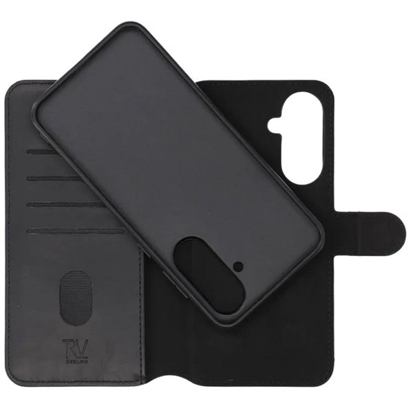 Rvelon Samsung Galaxy A36 Fodral Magnetiskt Avtagbart Skal Svart