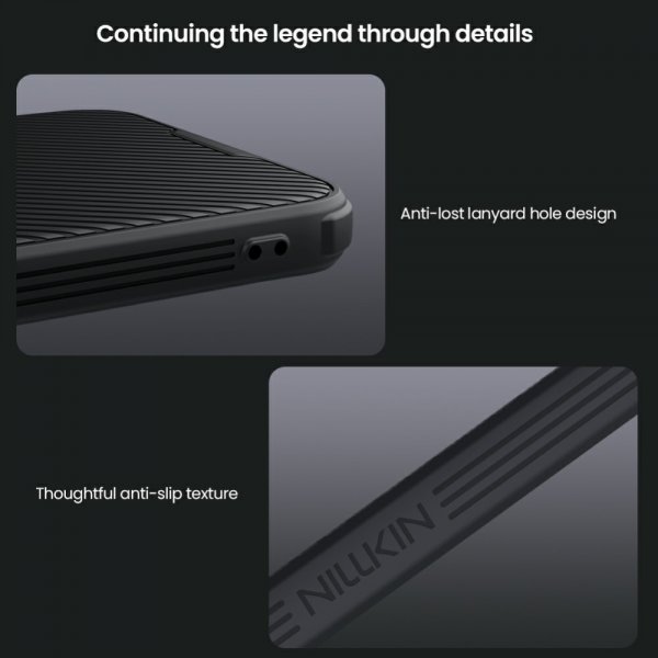 Nillkin Samsung Galaxy A36 Skal CamShield Pro Svart