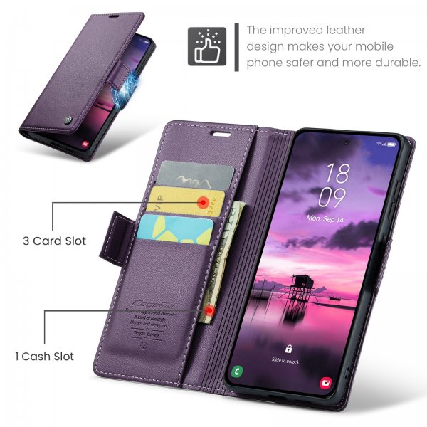 CaseMe Samsung Galaxy A37 Fodral 023 Series Lila