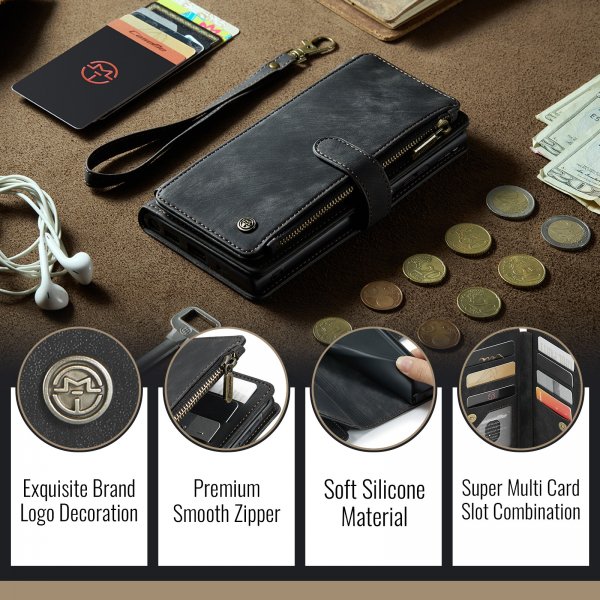 CaseMe Samsung Galaxy A37 Fodral C30 Series Svart