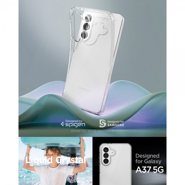 Spigen Samsung Galaxy A37 Skal Liquid Crystal Crystal Clear