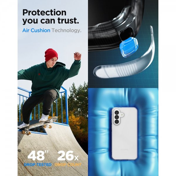 Spigen Samsung Galaxy A37 Skal Liquid Crystal Crystal Clear