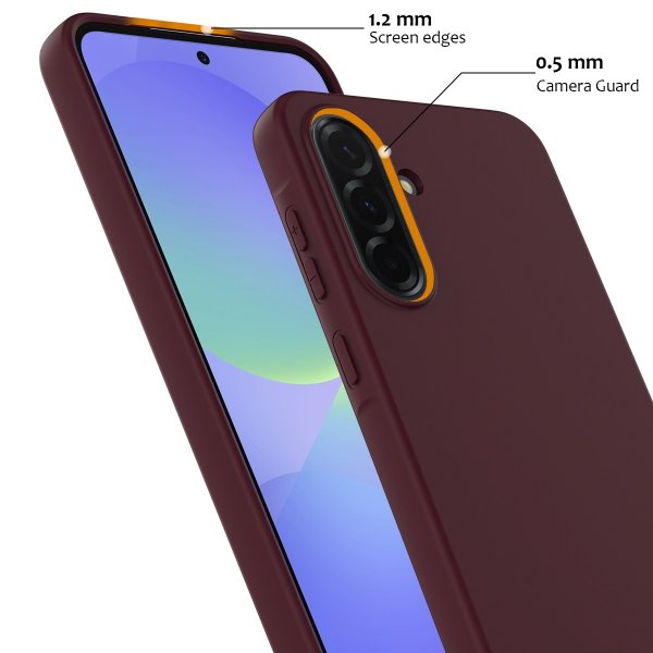 Samsung Galaxy A37 Skal med Strap Silikon MagSafe Röd