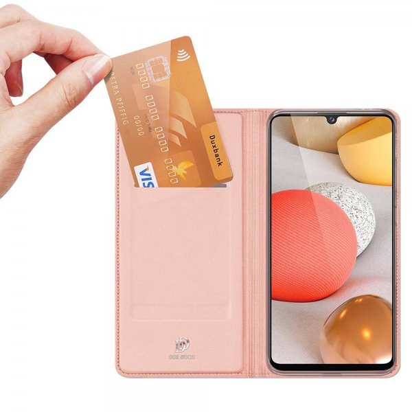 Dux Ducis Samsung Galaxy A42 5G Fodral Skin Pro Series Roseguld
