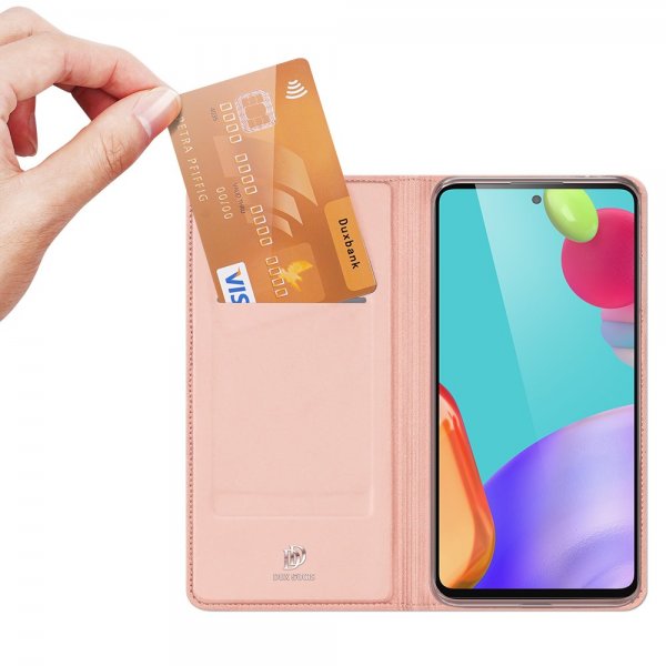 Dux Ducis Samsung Galaxy A52/A52s 5G Fodral Skin Pro Series Roseguld