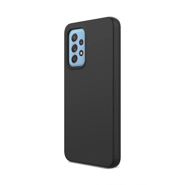 Rvelon Samsung Galaxy A52/A52s 5G Skal Silikon Svart