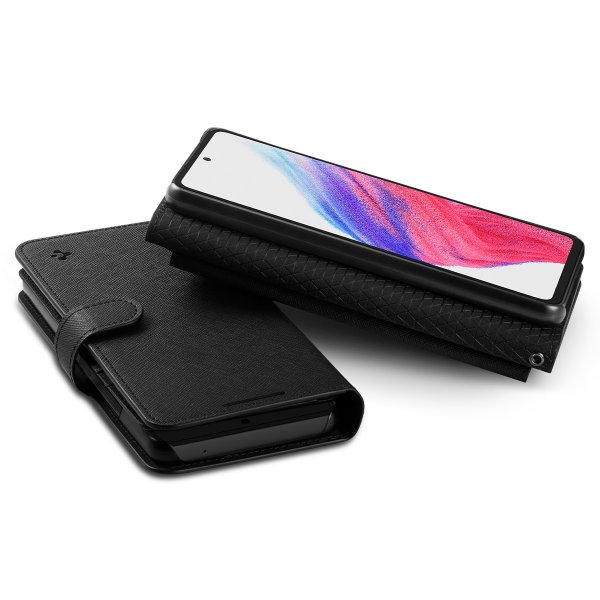 Spigen Samsung Galaxy A53 5G Fodral Wallet S Plus Svart