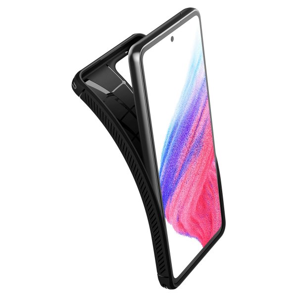Spigen Samsung Galaxy A53 5G Skal Rugged Armor Matte Black