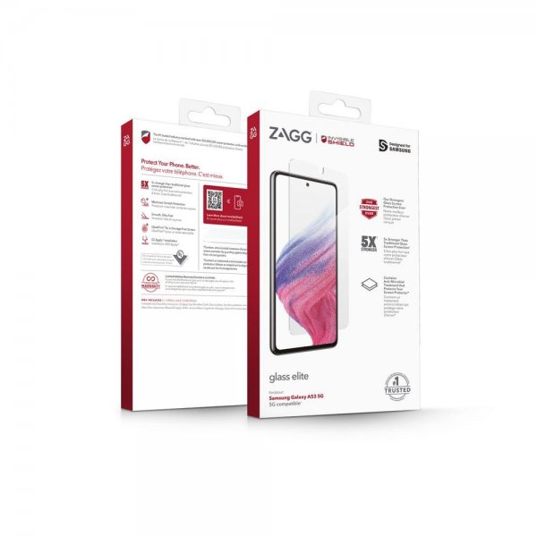 ZAGG InvisibleShield Samsung Galaxy A53 5G Skärmskydd Glass Elite