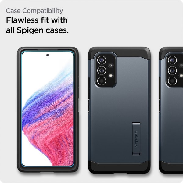 Spigen Samsung Galaxy A53 5G Skärmskydd GLAS.tR ALIGNmaster 2-pack