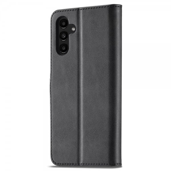 Lc.Imeeke Samsung Galaxy A54 5G Fodral med Kortfack Stativfunktion Svart