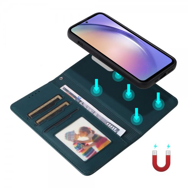 Betopnice Samsung Galaxy A54 5G Fodral med Löstagbart Skal 005 Blå