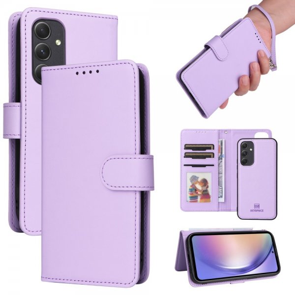 Betopnice Samsung Galaxy A54 5G Fodral med Löstagbart Skal 005 Lila