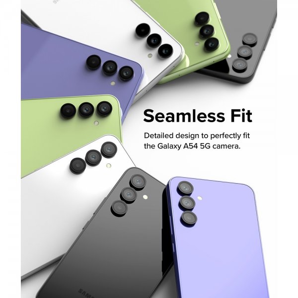 Ringke Samsung Galaxy A54 5G Kameraskydd Camera Lens Frame Svart