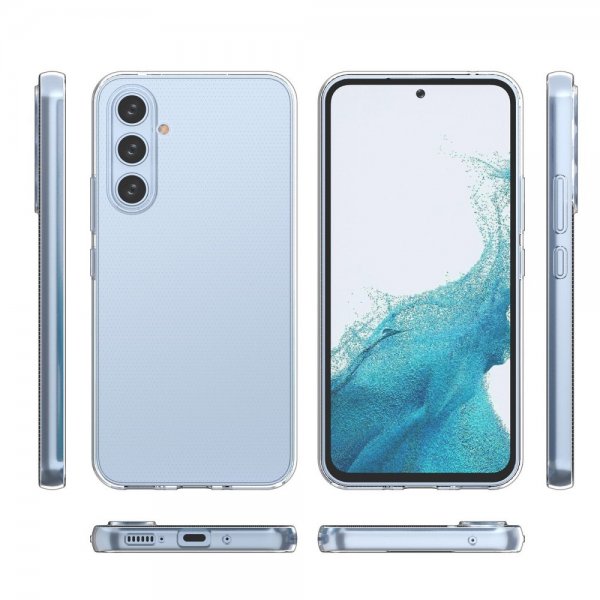 Nordic Covers Samsung Galaxy A54 5G Skal Feather Series Transparent