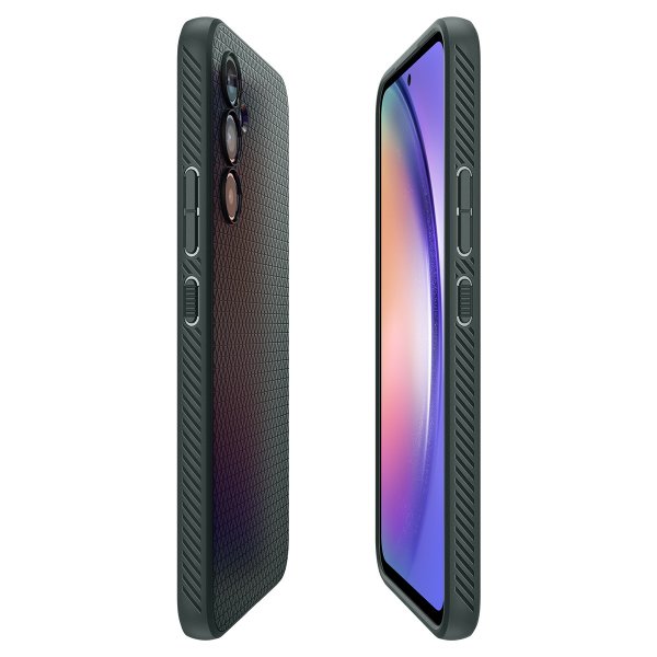 Spigen Samsung Galaxy A54 5G Skal Liquid Air Abyss Green