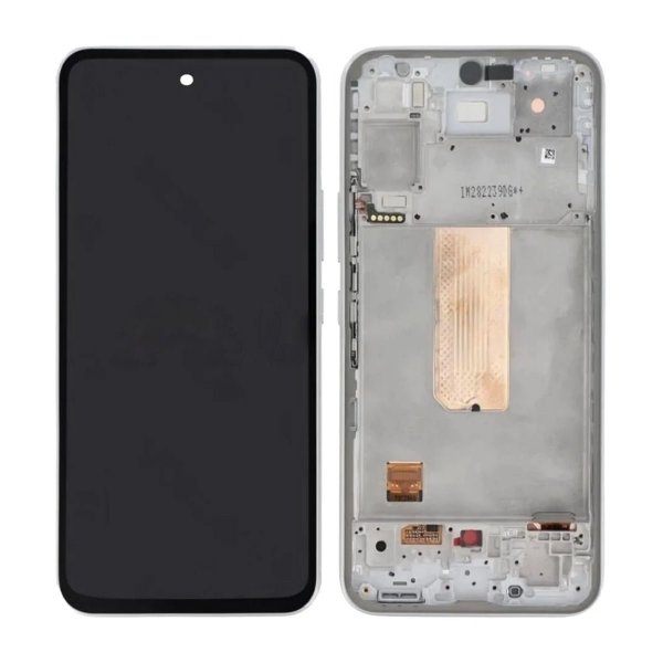 Samsung Galaxy A54 5G Skärm med LCD Display - Vit