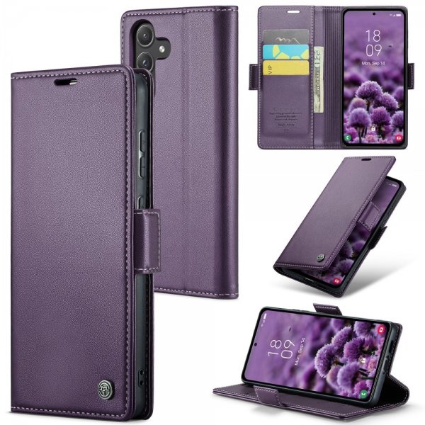 CaseMe Samsung Galaxy A55 Fodral 023 Series Lila
