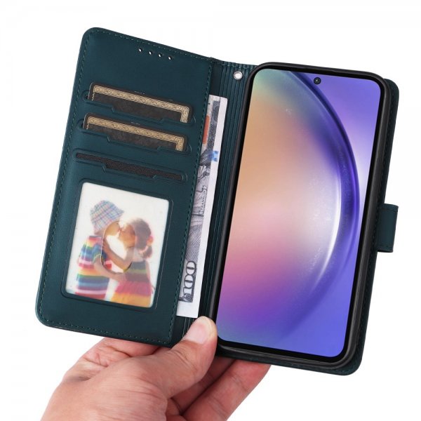 Betopnice Samsung Galaxy A55 Fodral med Löstagbart Skal 005 Blå