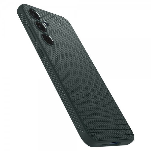 Spigen Samsung Galaxy A55 Skal Liquid Air Abyss Green