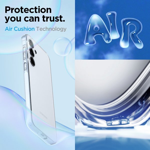 Spigen Samsung Galaxy A55 Skal Liquid Crystal Crystal Clear