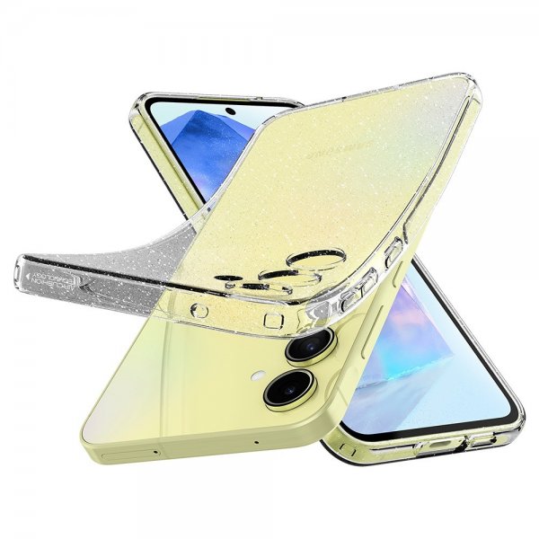 Spigen Samsung Galaxy A55 Skal Liquid Crystal Glitter Crystal Quartz
