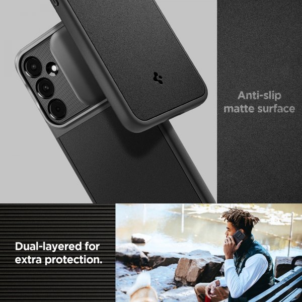 Spigen Samsung Galaxy A55 Skal Optik Armor Svart