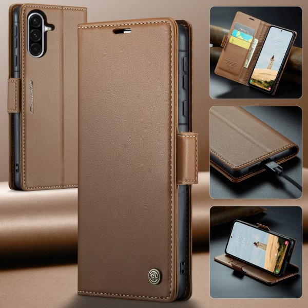 CaseMe Samsung Galaxy A56 Fodral 023 Series Brun