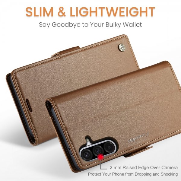 CaseMe Samsung Galaxy A56 Fodral 023 Series Brun