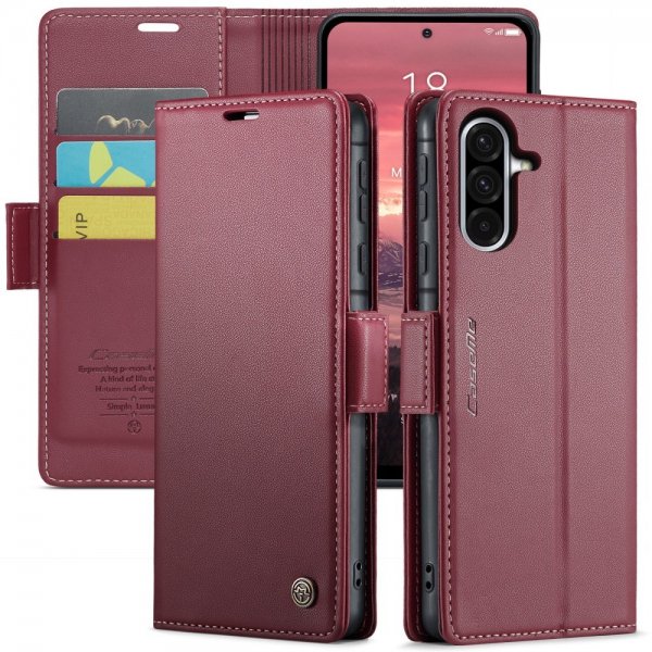 CaseMe Samsung Galaxy A56 Fodral 023 Series Röd